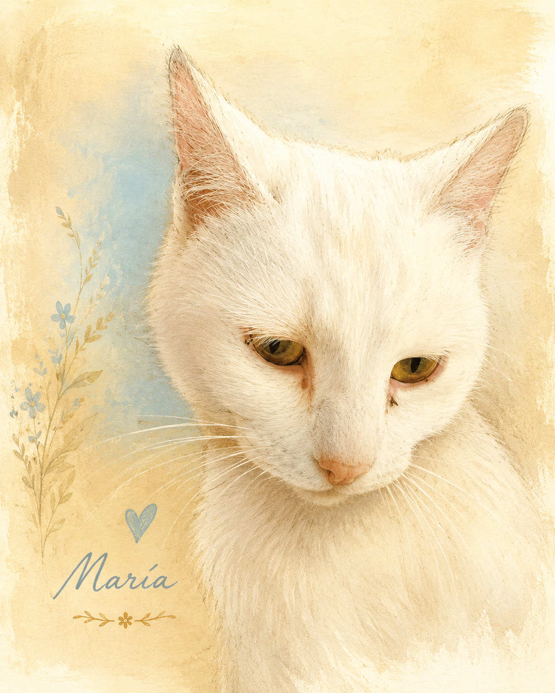 Ilustración de María