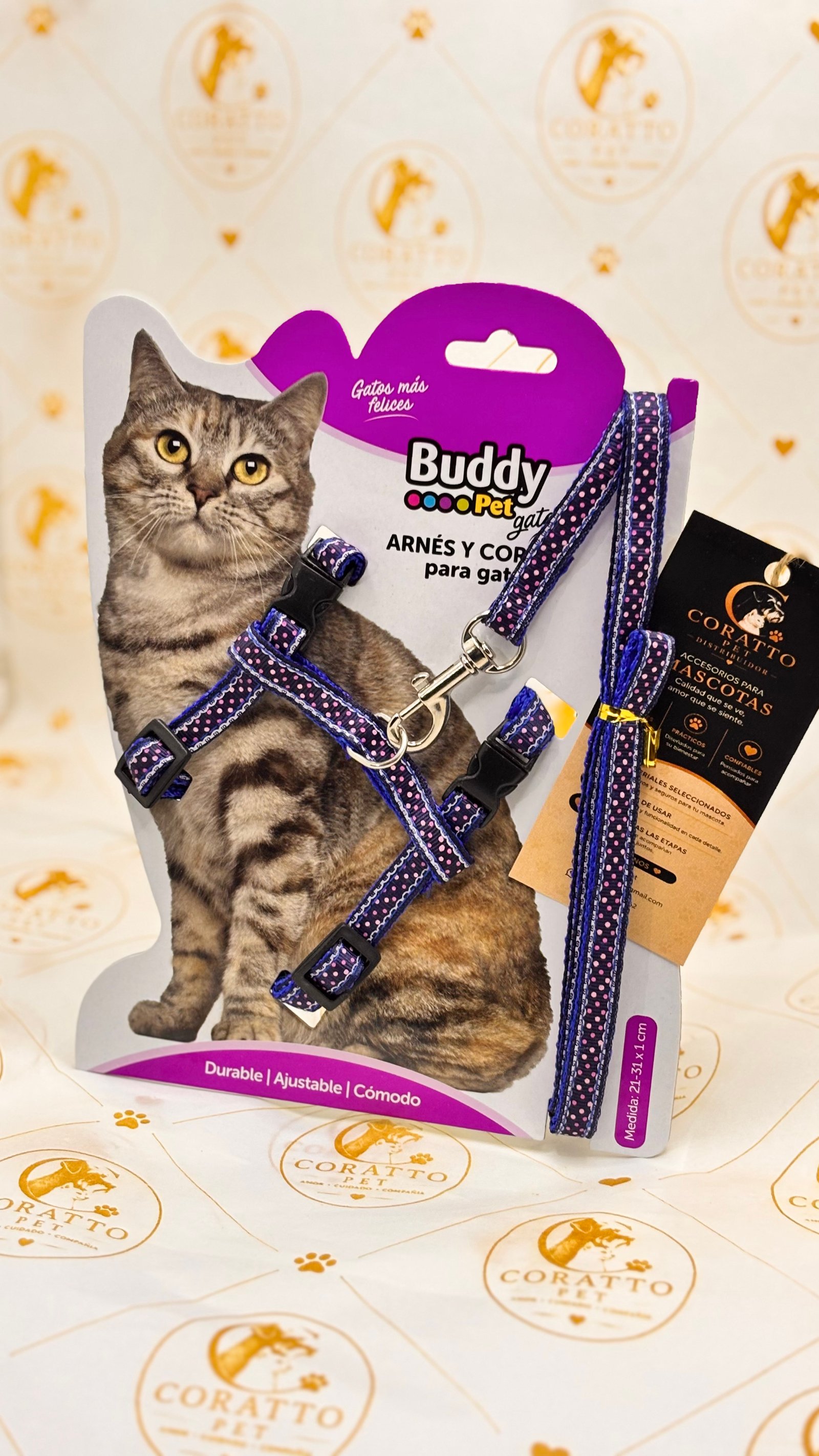 SET ARNES Y CORREA PARA GATOS