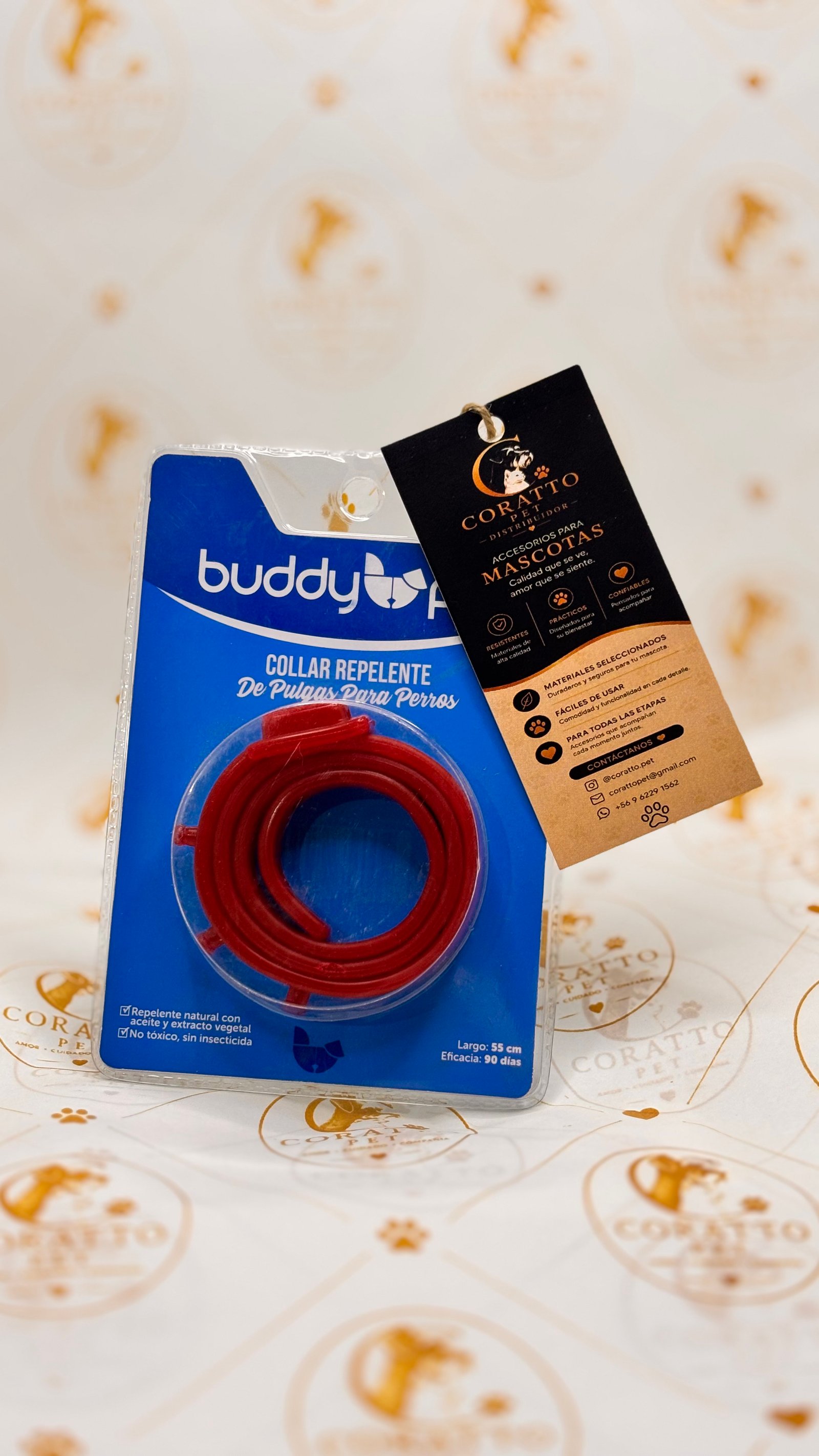 COLLAR REPELENTE ANTIPULGAS PARA PERRO