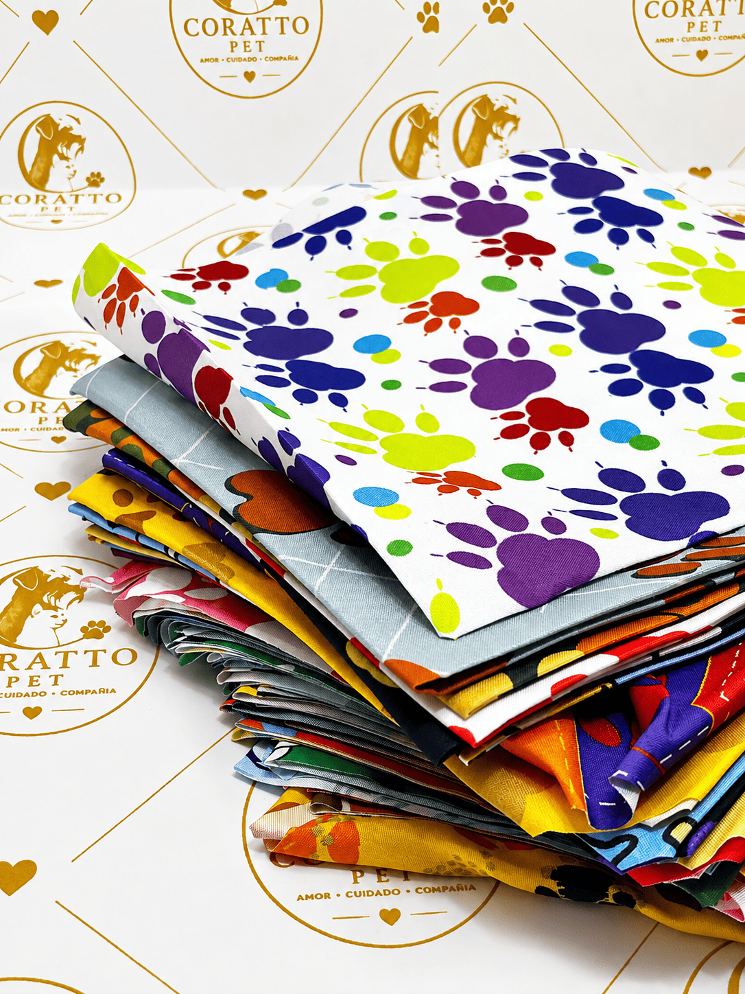 BANDANAS PARA MASCOTAS, MULTIPLES DISEÑOS