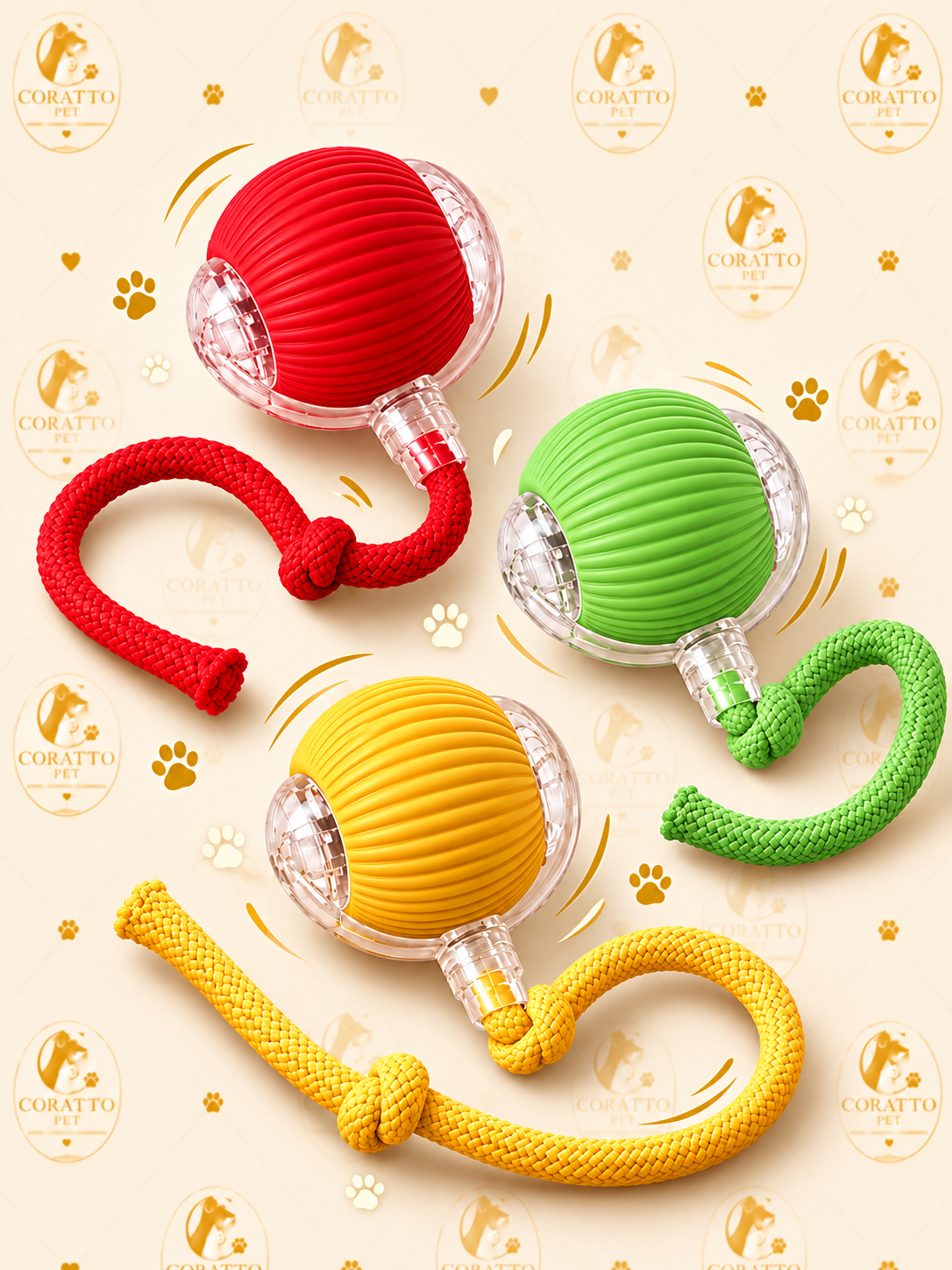 JUGUETE PELOTA INTERACTIVA RECARGABLE