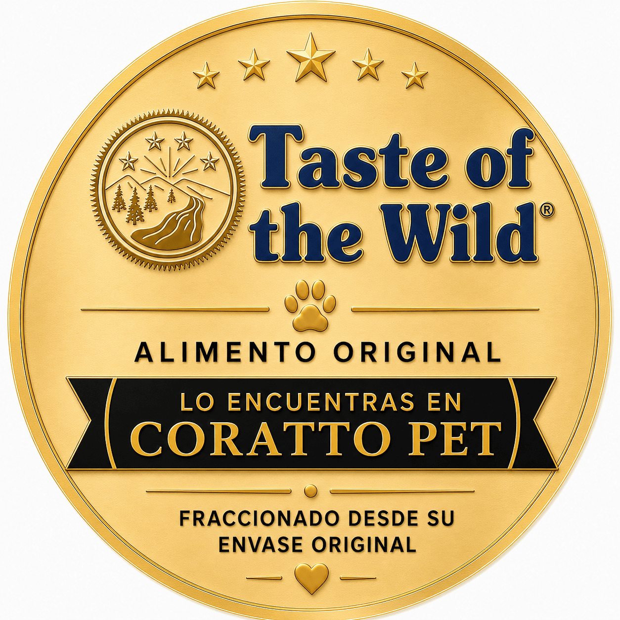 ALIMENTO TASTE OF THE WILD LOWLAND CREEK FELINO