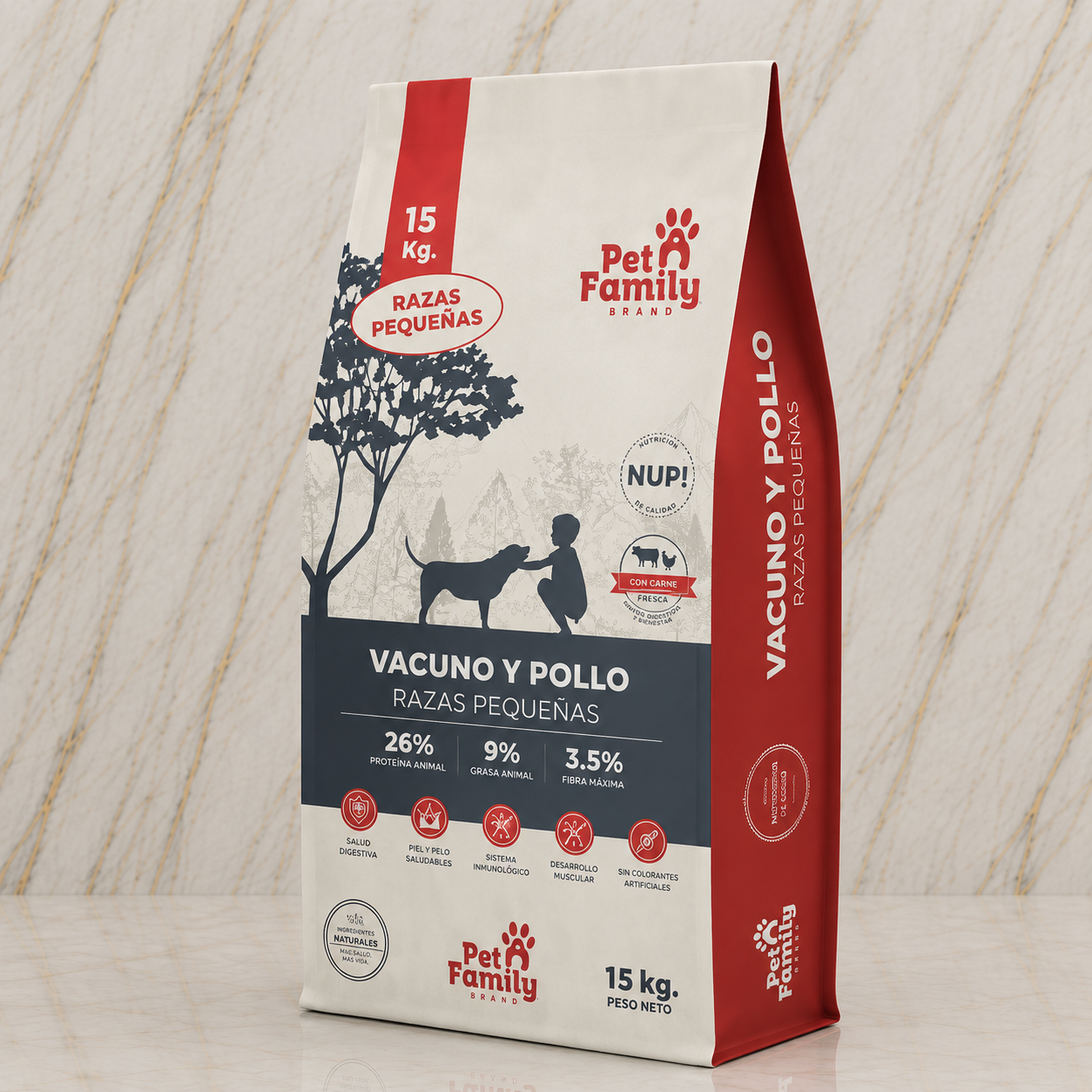 ALIMENTO PET FAMILY RAZAS PEQUEÑAS TODAS LAS RAZAS