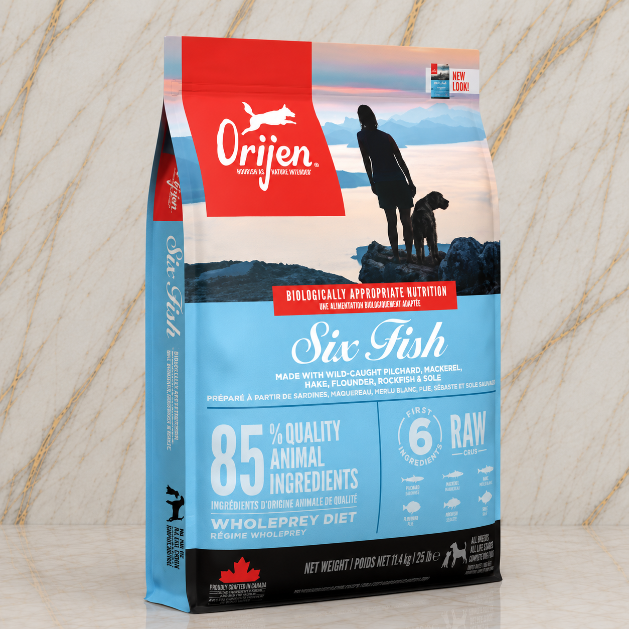 ALIMENTO ORIJEN SIX FISH