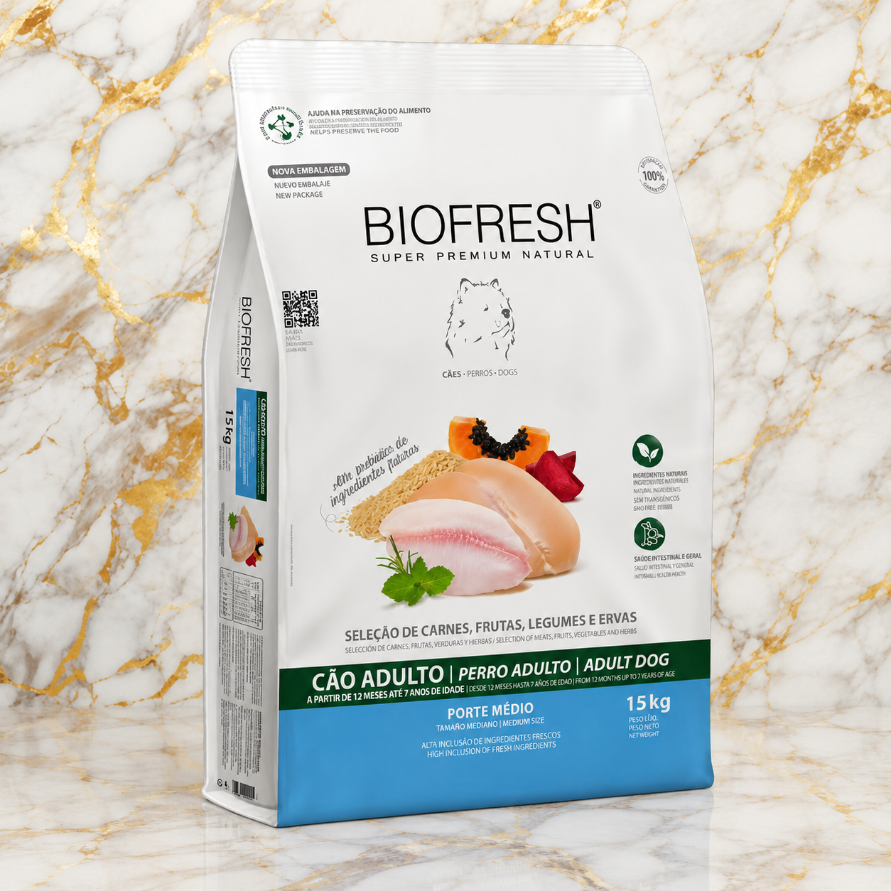 ALIMENTO BIOFRESH ADULTO RAZA MEDIANA