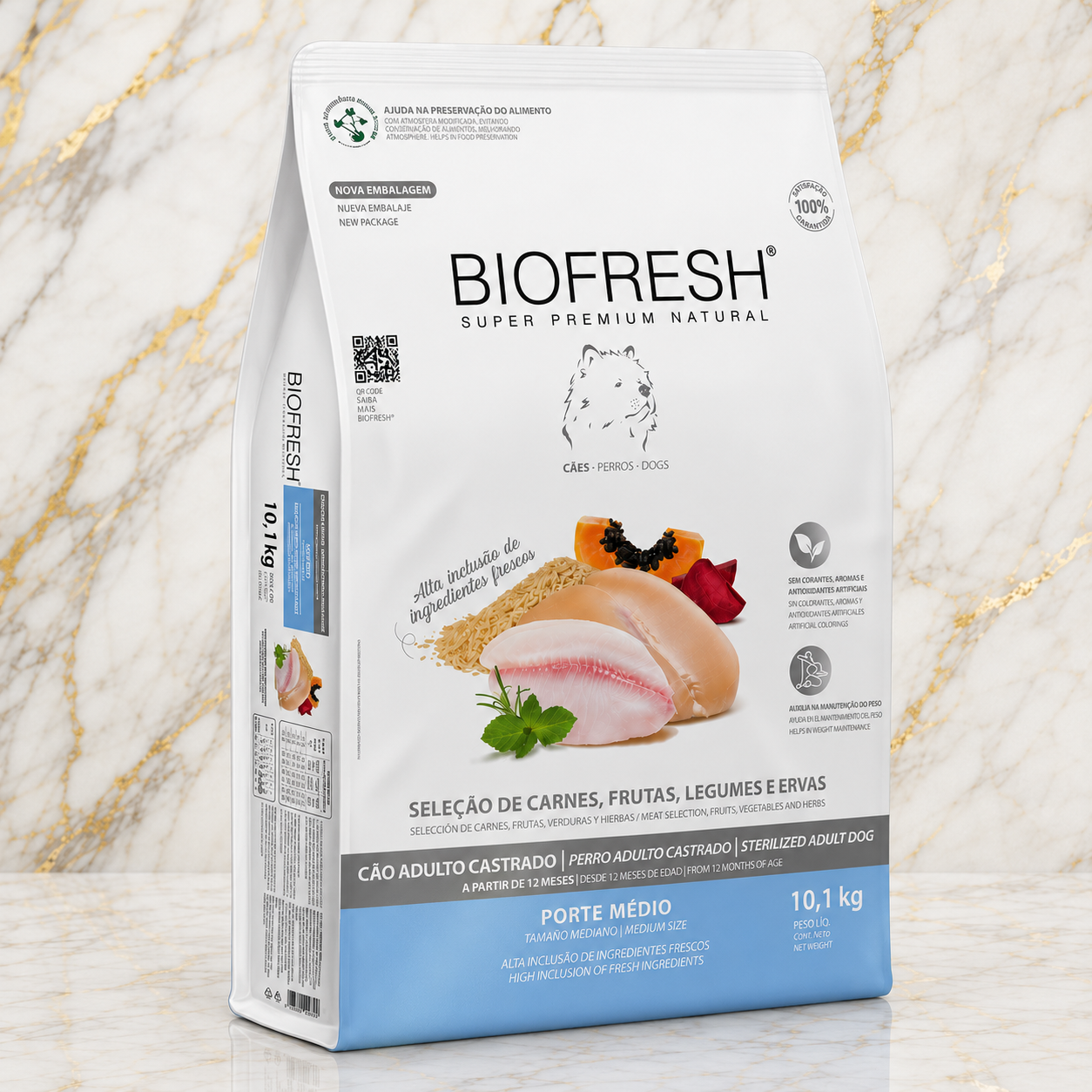 ALIMENTO BIOFRESH CASTRADOS RAZA MEDIANA