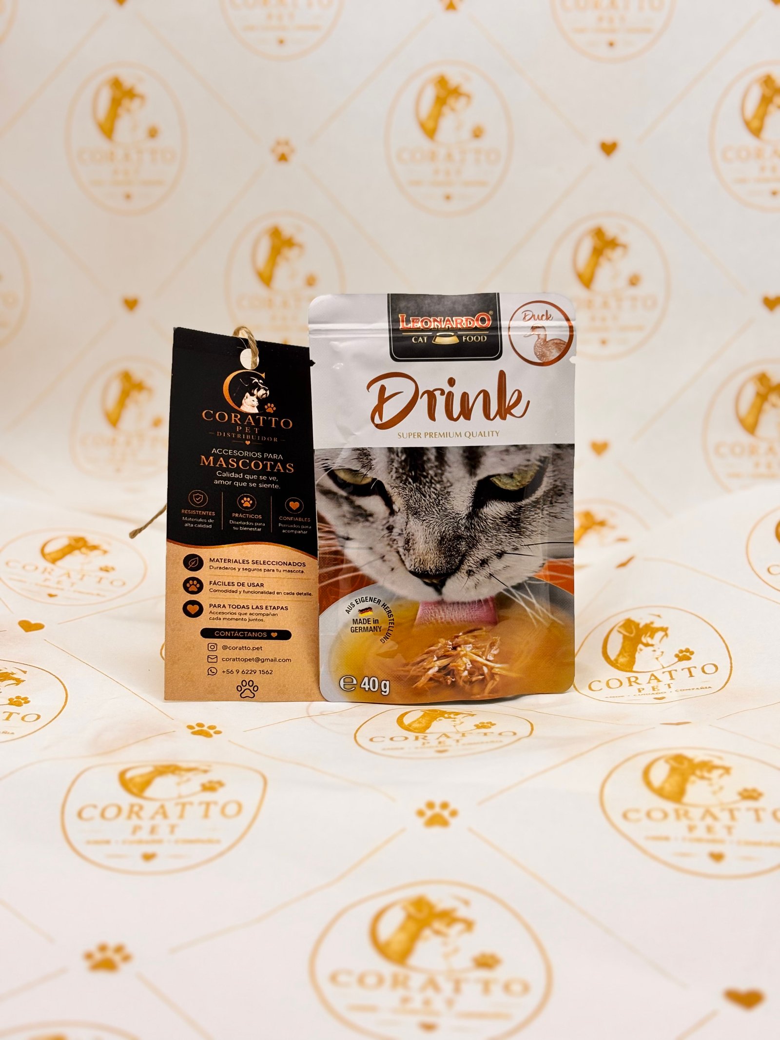 LEONARDO DRINK SABOR PATO 40 GRS