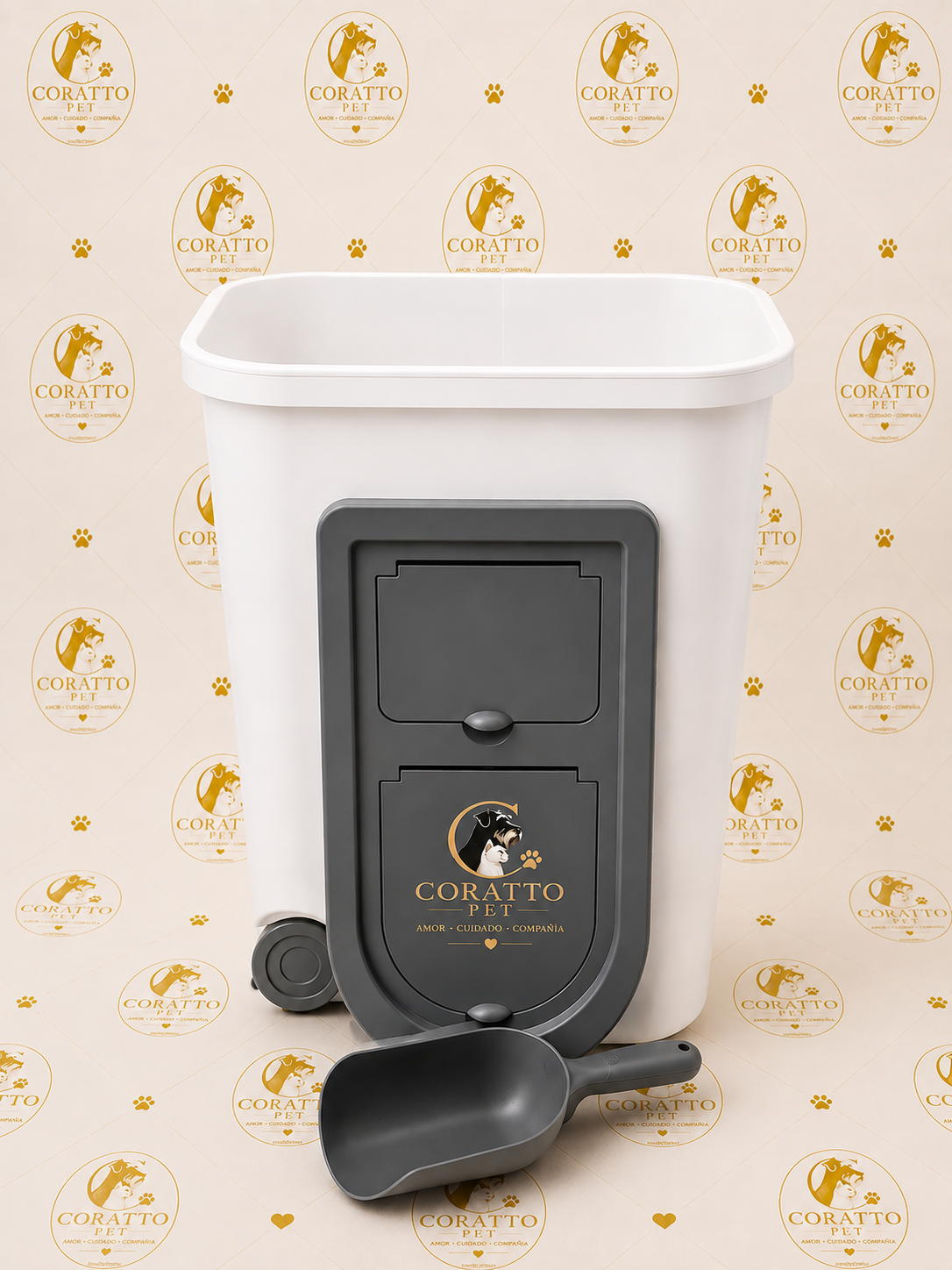 CONTENEDOR COMIDA ALIMENTO MASCOTA - 32 LITROS
