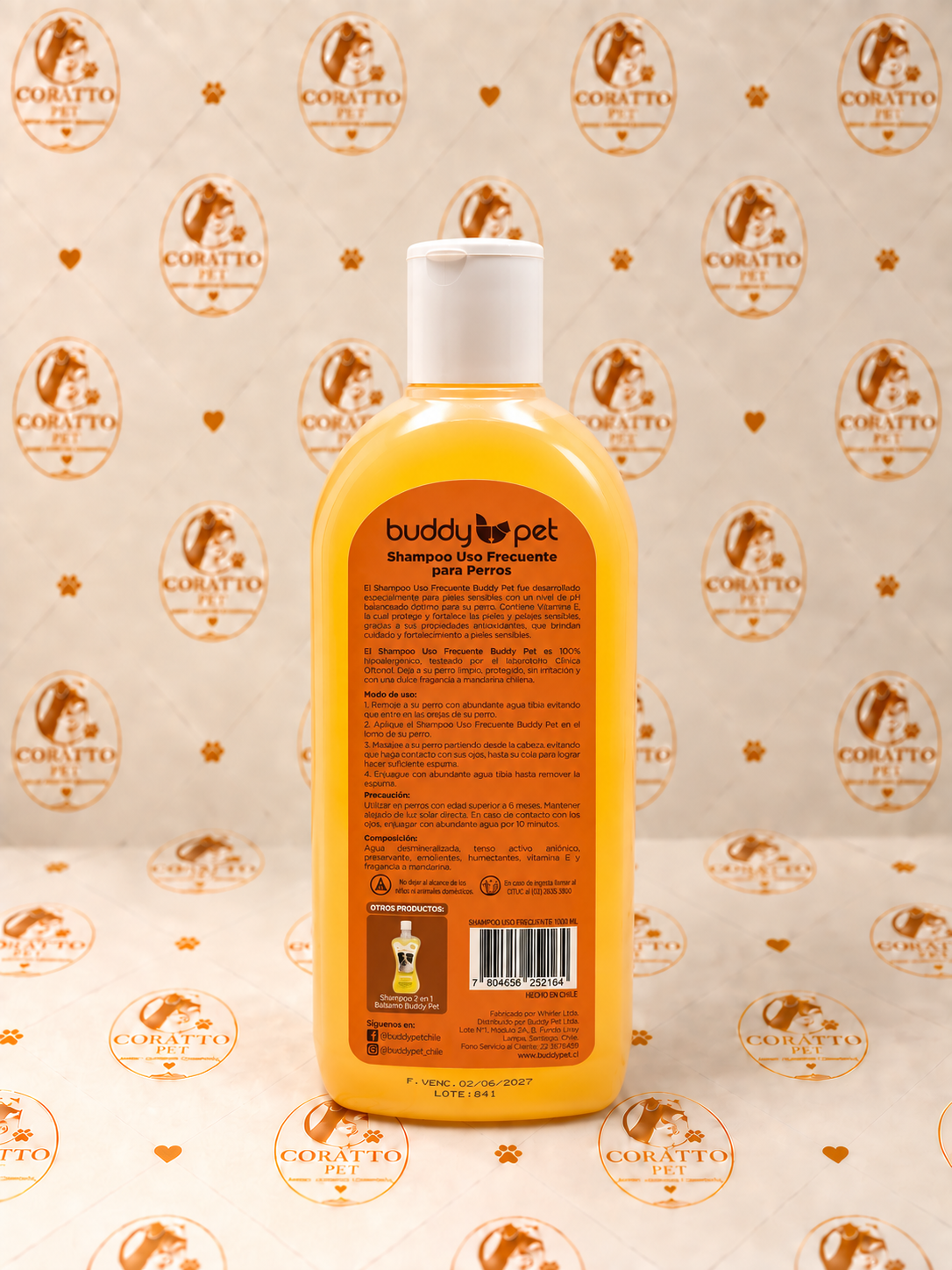 SHAMPOO BALSAMICO HIPOALERGÉNICO 1.000 ml