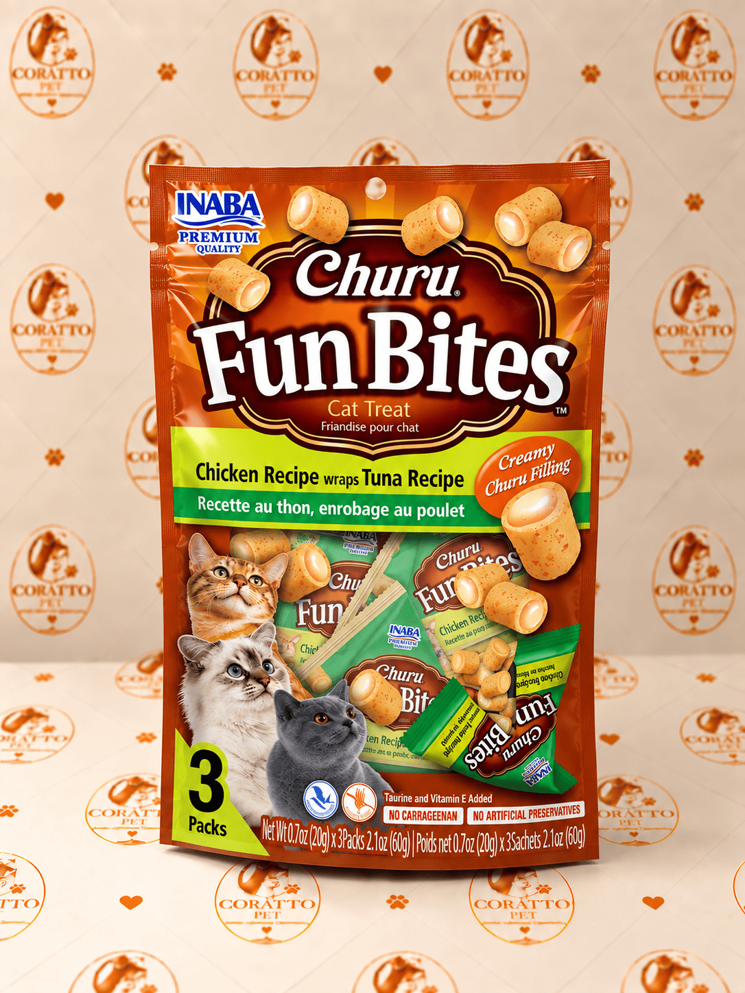 CHURU FUN BITES SABOR POLLO-TUNA RECIPE