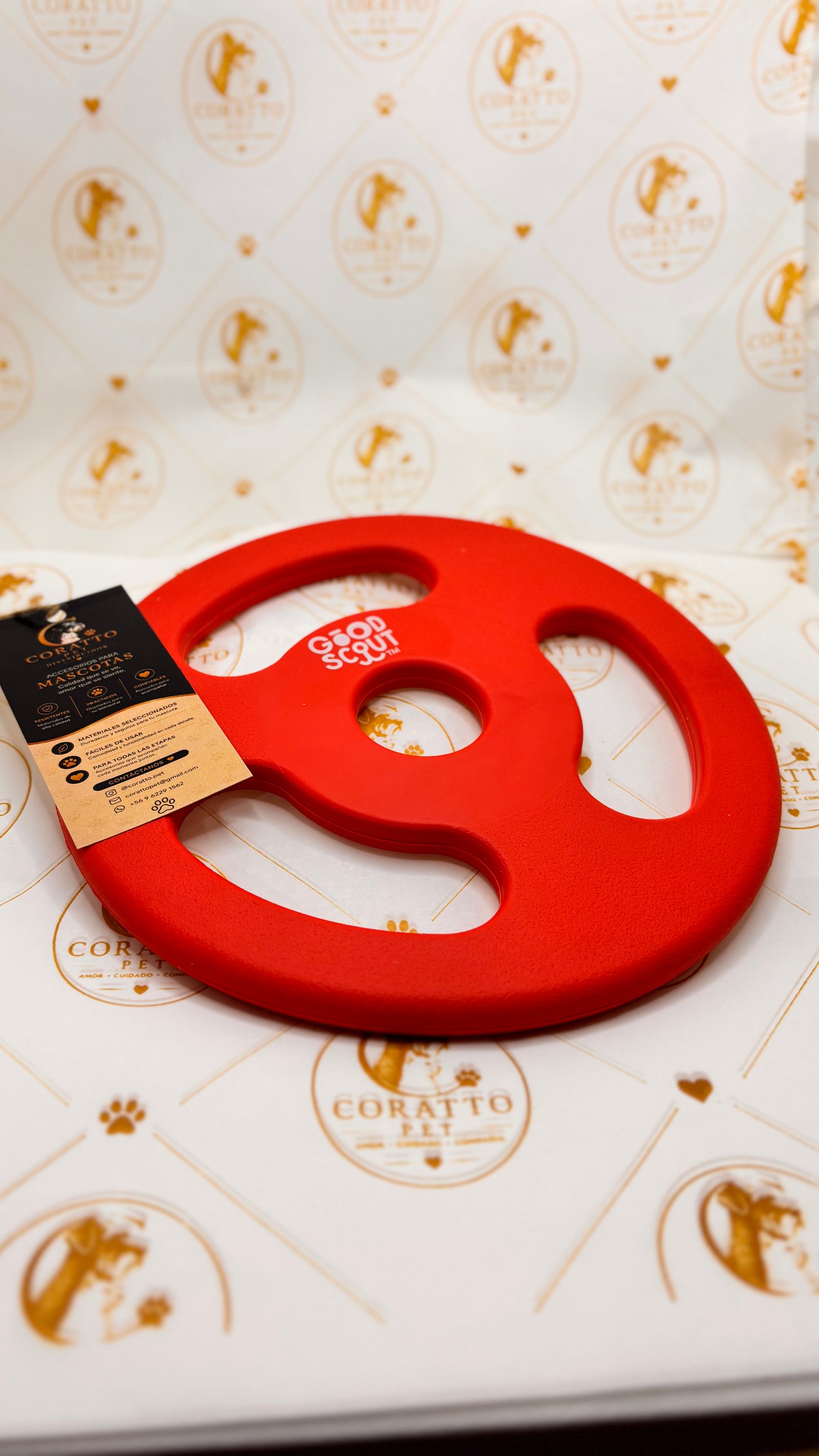 Good Scout Tugg Frisbee Dog Toy