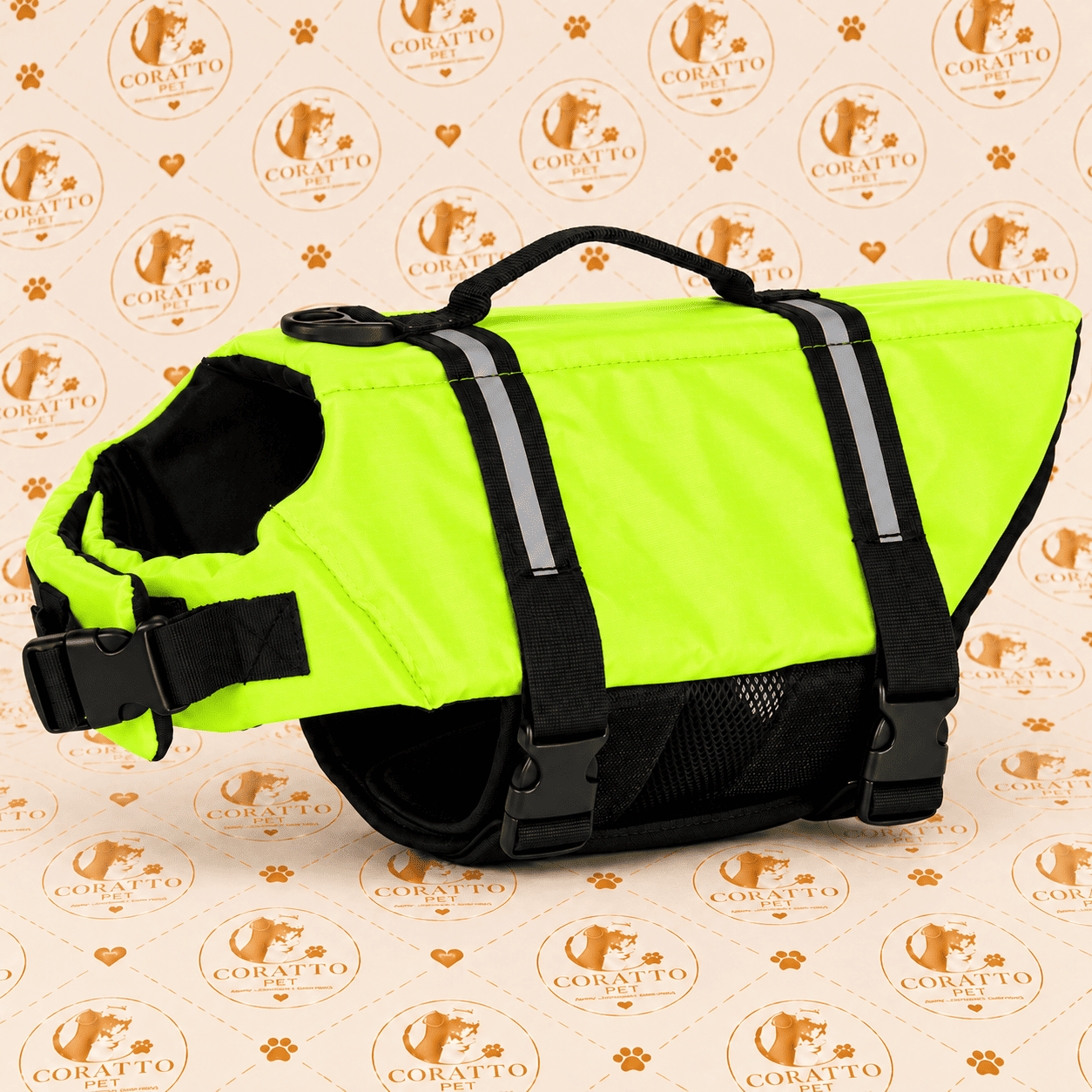 CHALECO SALVAVIDAS REFLECTANTE E IMPERMEABLE TALLA S, M, L