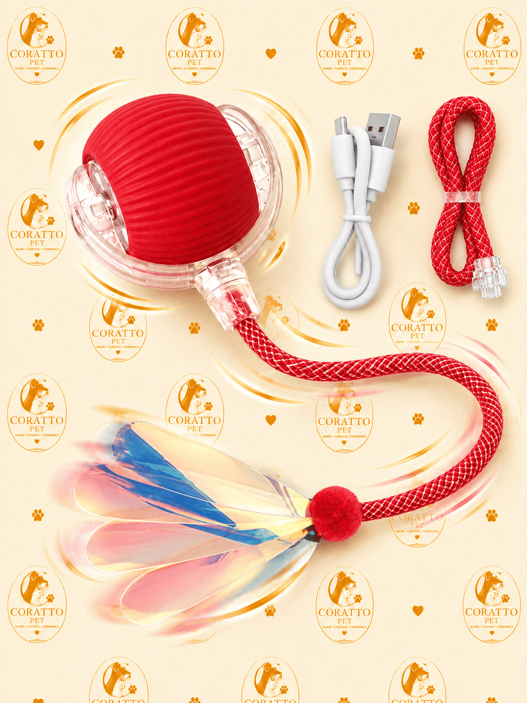 PELOTA INTERACTIVA INTELIGENTE RECARGABLE